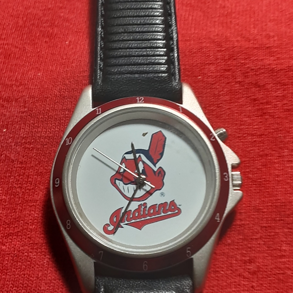 Cleveland Indians Chief Wahoo watch